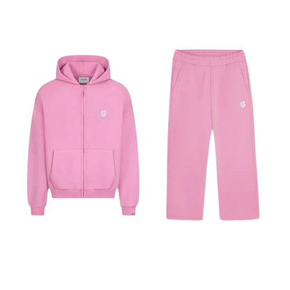 Gothic Retro Graphic Loose Sports Zipper Hoodie Suit Men's and Women's Y2K New Harajuku Hip-Hop Casual Joker Pants Street Wear.