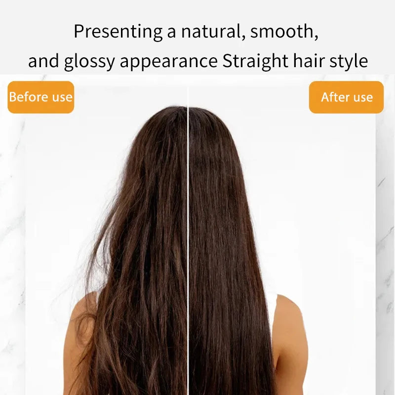 220V Professional Hair Straightener Hair Dryer Heat-Up Flat Negative Ion Iron Lasting Styling Straightener 2 in 1 With display