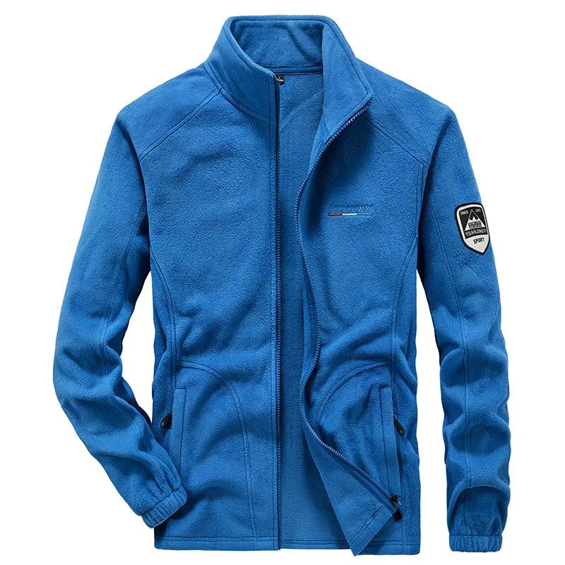 Men's Spring Autumn Jacket Thickened High-end Knitted Jacket Cardigan Outerwear Coat