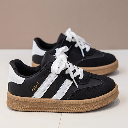 Children Tennis Shoes 2025 New Simple Kids Sneakers for Girls Patchwork Non-slip Boys Causal School Running Sneakers Non-slip