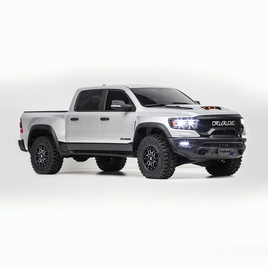 KM Thunder Dodge Tyrannosaurus RAM 1500 Simulation 1/8 Remote Control Electric 4WD Climbing Vehicle Pickup Off road Vehicle