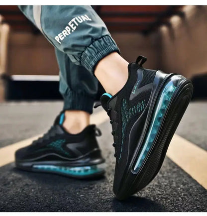 кроссовки мужские 2023 Men Air Cushion Casual Sneaker Mesh Breathable Running Shoes Men Outdoor Thick Sports Walking Sneakers.