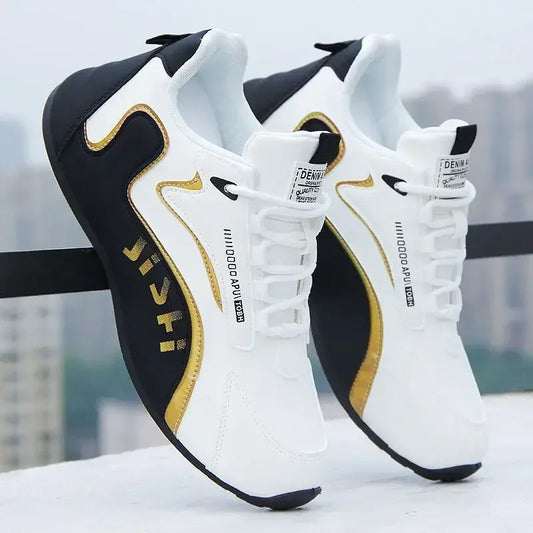 Männer PU Leder Wasserdichte Turnschuhe Casual Sport Schuhe Männer Leichte Atmungsaktive Flachen, Nicht-slip Tenis Schuhe Zapatillas Hombre