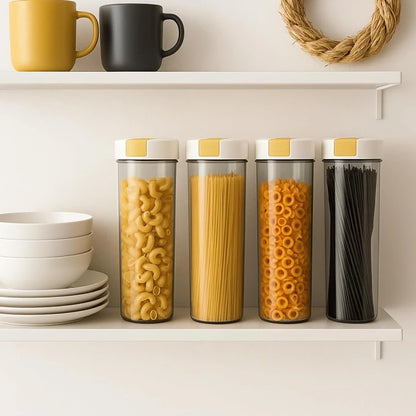 Food Storage Cup for Noodles Beans Nuts Transparent Sealed Can Food Storage Container.