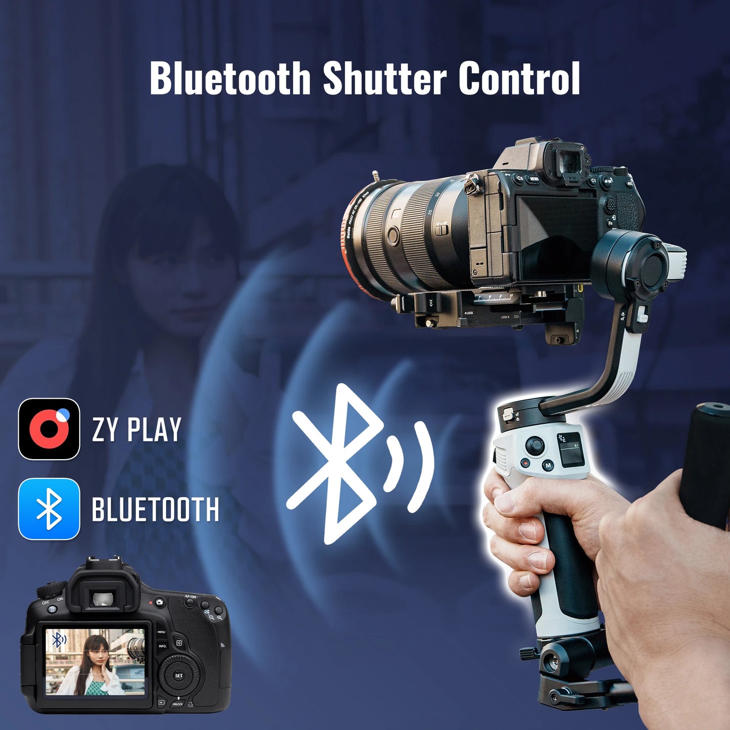 ZHIYUN Official CINEPEER WEEBILL 3E Handheld Camera Gimbal Stabilizer 3-Axis Cameras Gimbals for DSLR Mirrorless Cameras.