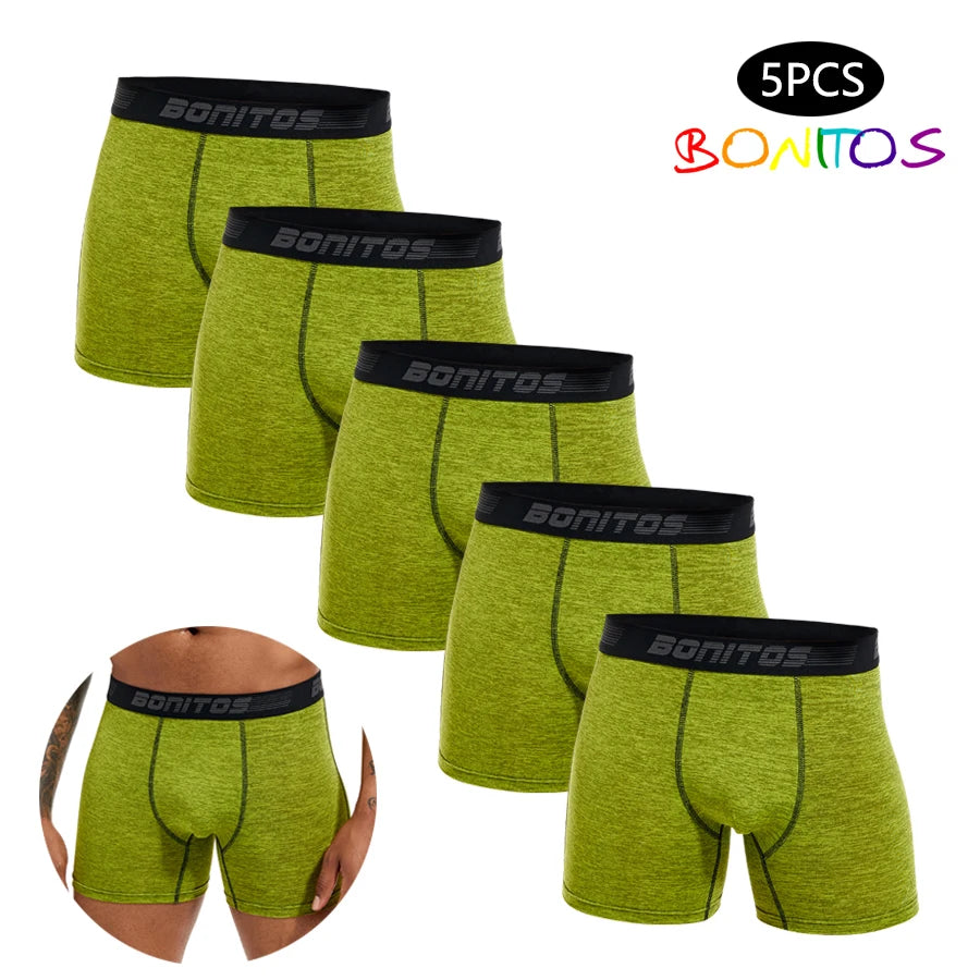 5 stücke boxer männer Höschen Atmungsaktive boxershorts Männer Unterwäsche Polyester unterhosen für mann Hohe Qualität Männliche Badehose