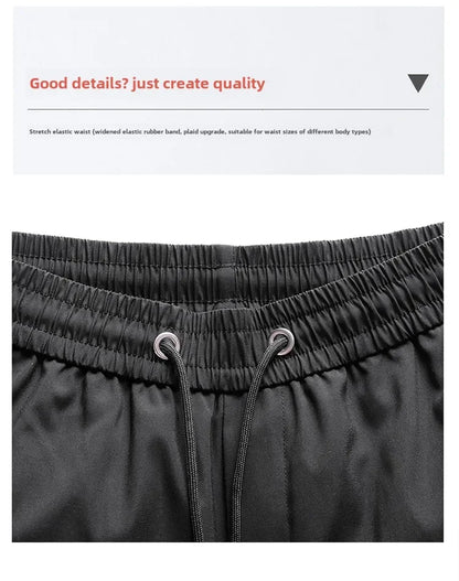 Men's Down Pants Autumn Winter New Solid Color Thickened Warm Outdoor Travel Adventure Harem Pants Men's Plus Size Casual Pants.