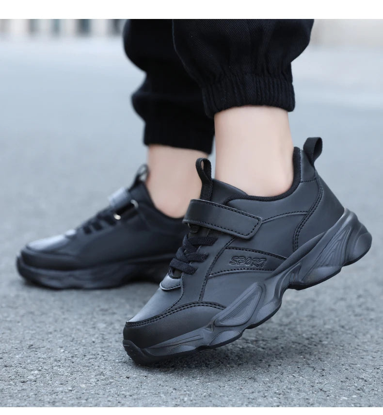 New Children's Tennis Shoes Students Scool Shoes Fashion Boy's Sport Shoes Anti-slippery Soft-soled Sneakers For Kids.