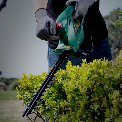 Kabelgebundener elektrischer Heckenschere 450 W, elektrischer Heckenschere, 450 mm Diamantschneidmesser, 16 mm Zahnöffnung