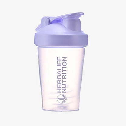 400ml Portable Protein Powder Shaker Bottle Leak Proof Water Bottle for Gym Fitness Training Sport Shaker Mixing Cup with Scale.