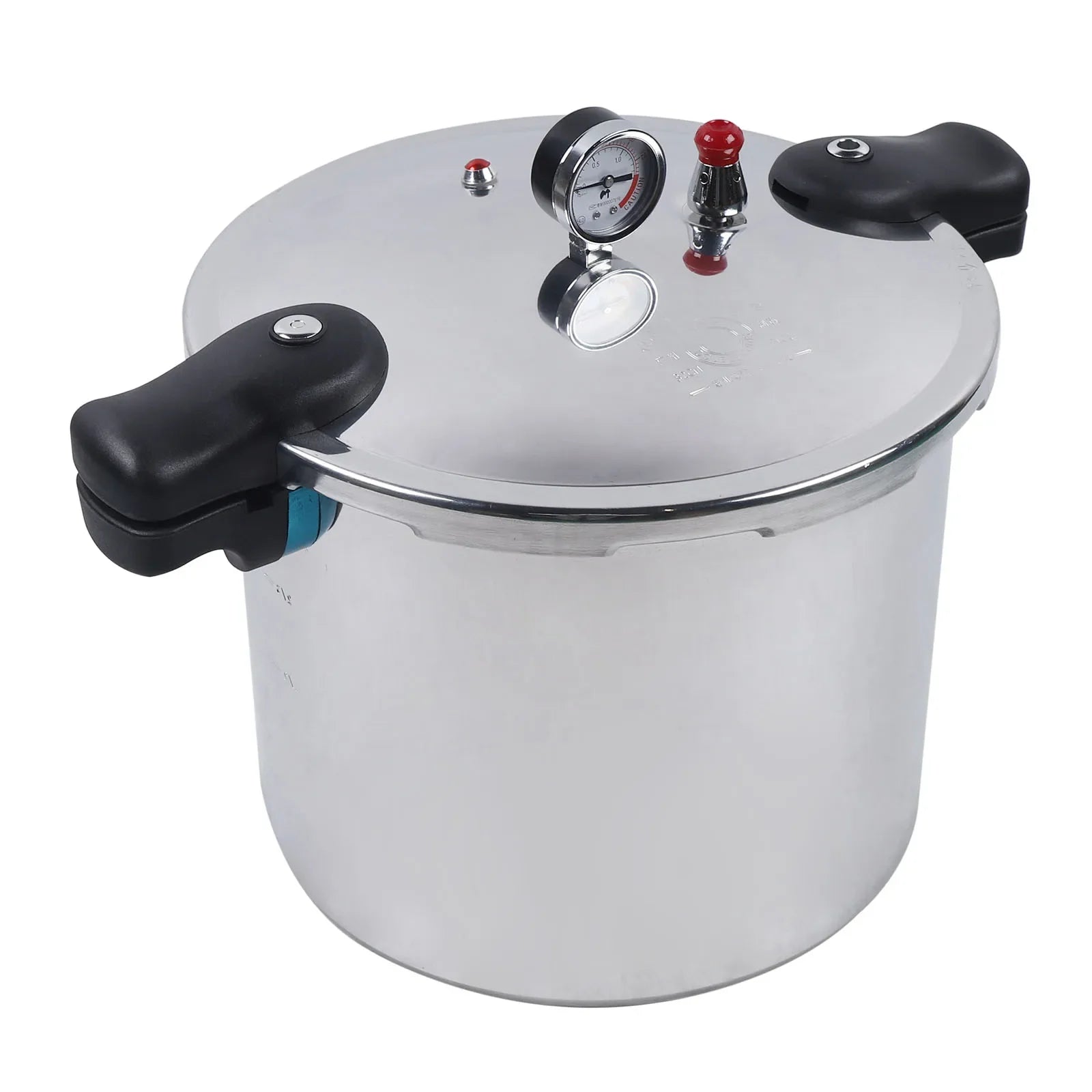 22L Aluminum Alloy Pressure Cooker Household Thickened Explosion-proof Gas Stove Double Bottom Pressure Cooker.