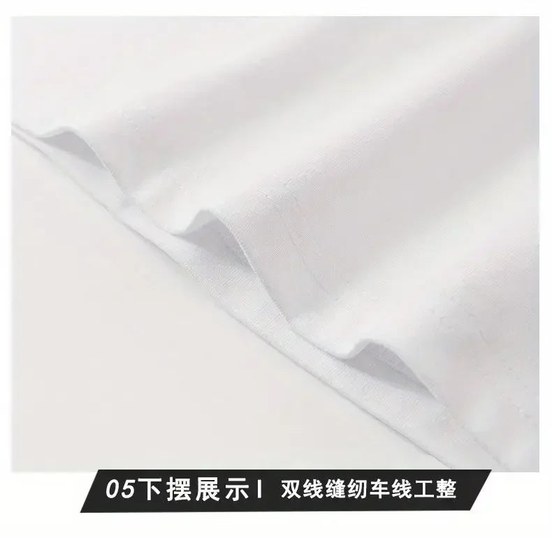 New Luxury Men's T-shirt Hot Diamond Printed Half Sleeve Fashion Round Neck Casual Summer High-end Men Tops T Shirts