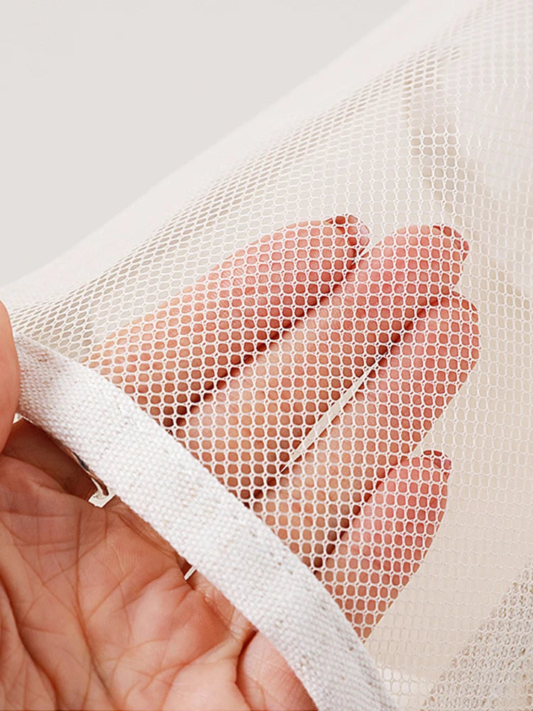 Mesh Makeup Toiletry Storage Bags Handbags Portable Travel Washing Body Shower Tools Organizer Hanging Cosmetic Organizer Pouch.