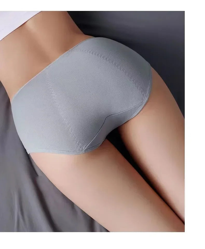 L-8XL Plus Size Leak Proof Menstrual Panties for Women Cotton Underwear with Waterproof and Breathable Design for Periods