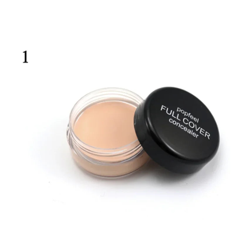 Hide Blemish Face Eye Lip Cream Concealer Makeup Foundation Professional Full Cover Contour Base Make Up Concealer Cream hot.