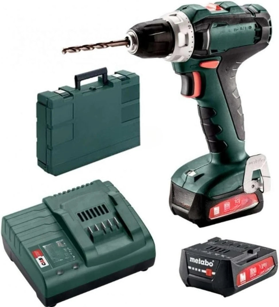 Akku-Bohrschrauber PowerMaxx BS 12 (601036500) 12V 2x Li-Ion; Ladegerät SC 30; MetaBOX 118, Art Des Akkupacks: Li-Ion, A