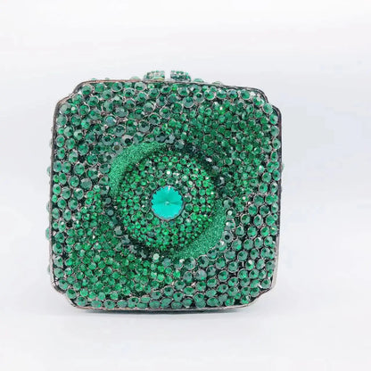 Diamond Dinner Hollow Rhinestone Banquet Clutch Bag Handtassen Dames Bolsos De Fiesta Para Mujer Boda Women's Rhinestone Handbag
