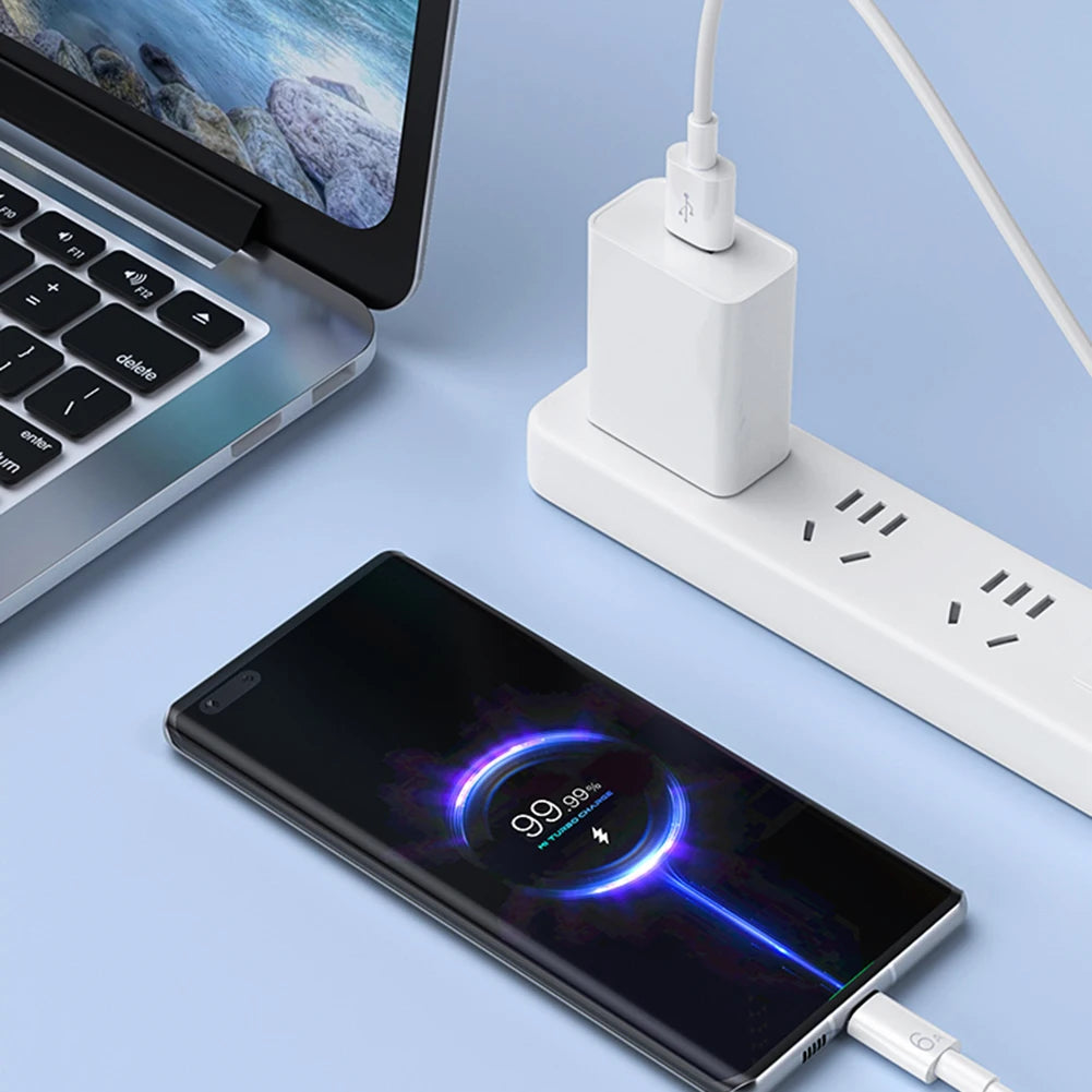 Fast Charging USB Type C Cable 66W/40W Mobile Phone Charging Cable 6A/5A for Xiaomi Redmi POCO Huawei Honor OPPO VIVO.