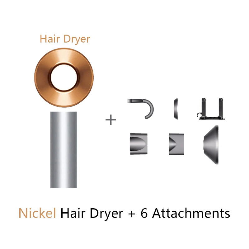 Diffuser Hairdryer Ionic Professional Electric Hair Dryer Heat Leaf Blow Drier With Diffuser Ion Leafless Air Blower Woman 5in1