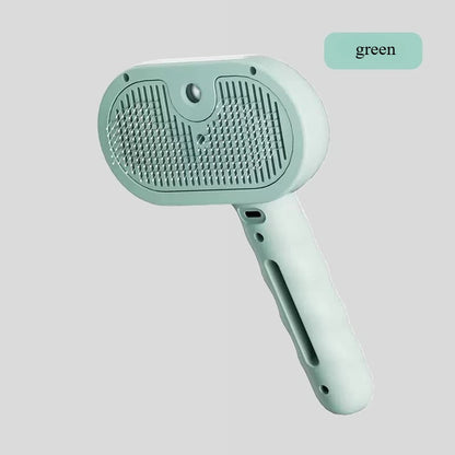 Pet Comb Steam Massage Brush Soft Tooth Spray Universal Brush 3in1 Hair Removal Multifunctional Massage Comb USB Spray Brush For.