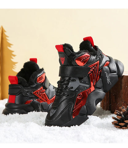 Kids Snow Boots for Boys Girls High Quality Winter Warm Waterproof Children Fashion Sport Shoes Sneakers Girls Snow Boots.