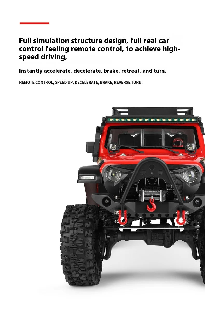 1/10 WLtoys 104006 Remote Control Car Rc Craweler Car Rc Car Drift Car Full Proportional Rock Crawler 4WD Off-road Truck Toys