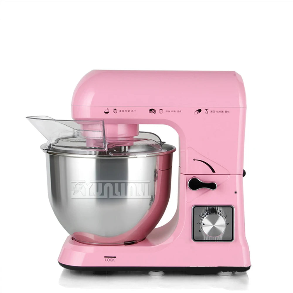 1000W Electric Stand Mixer for Dough Household Kitchen Double Knife Automatic Food Mixer.