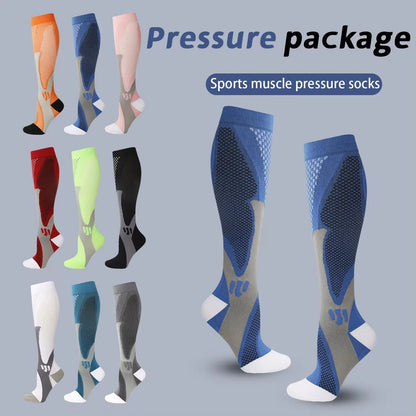 1PAIR Compression Socks Sport Socks Medical Nursing Stockings Prevent Varicose Veins Socks Pregnancy Nursing Athletic Soccer SOX.