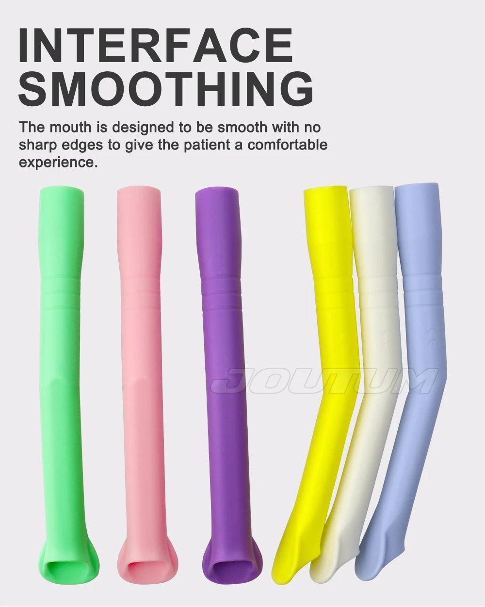 10pcs Dental Autoclavable Strong Suction Tips Dental Duckbill Evacuation Tips Aspirator Saliva Tube Suction Tips Dental Material.