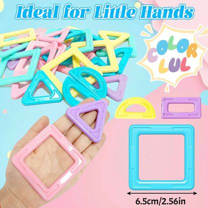 STEM Educational Magnetic Building Blocks Set for Boys & Girls Engaging Magnet set Creative Development Toy for Kids Gift.