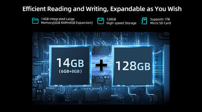 BMAX tablet I10S Pro Three-proof tablet Max14GB Memory(6GB+8GB) 128GB Storage Android 14 UNISOC T616 ARM Mail G57 4G Full Netcom.