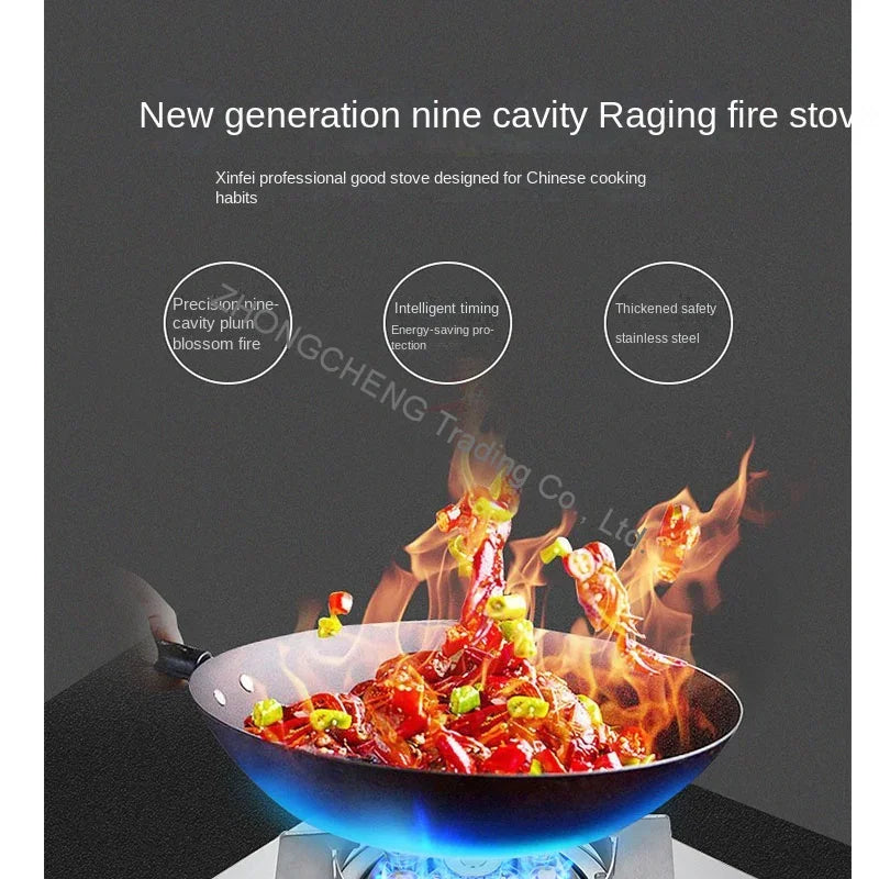 7kw Gas Cooktop Single Stove Household Liquefaction Gas Stove Single Coal Desktop Embedded Single Gas Stove 4.5 KW/5.2kw/