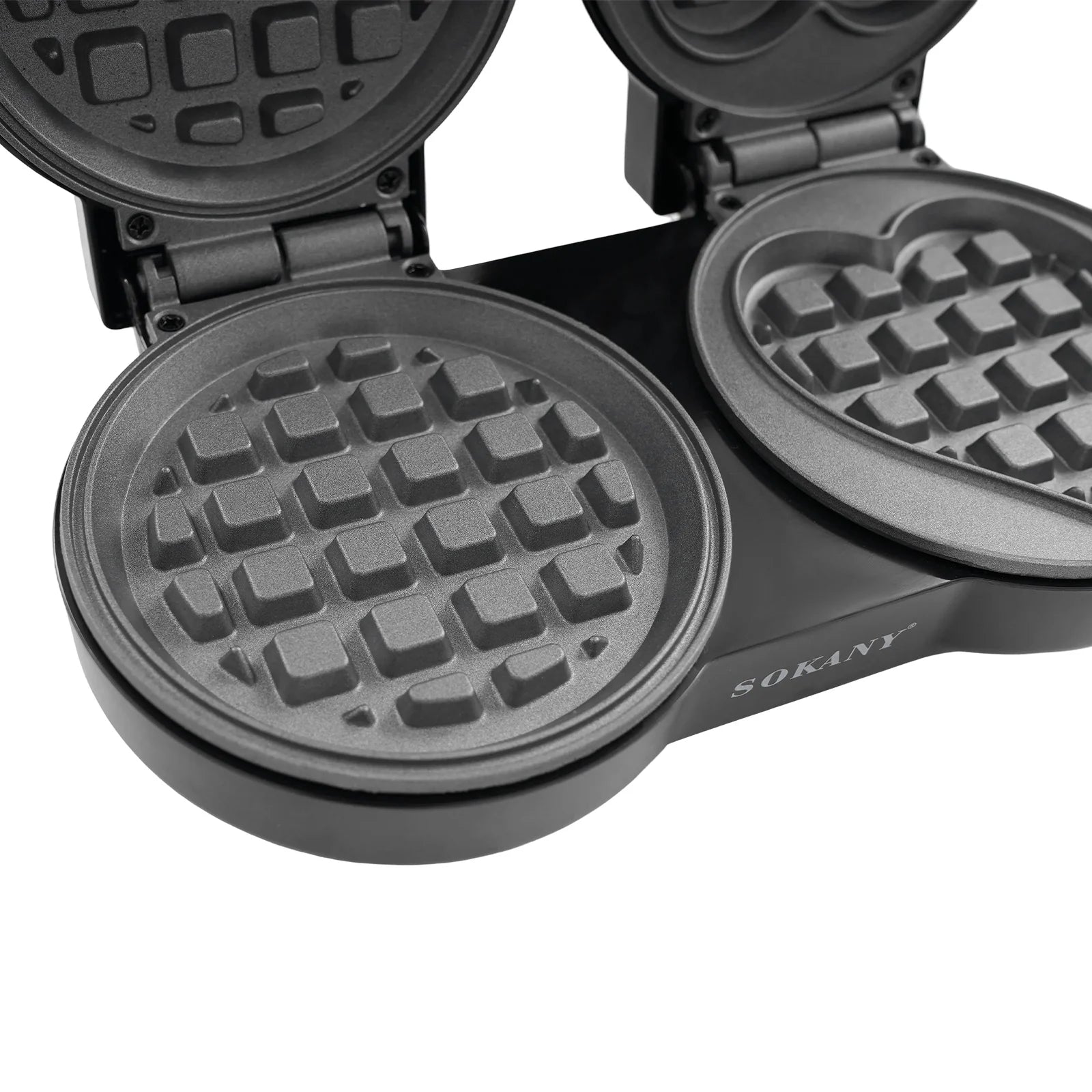 2-Slices Home Electric Waffle Maker| Non-stick Multi-function Breakfast Waffles Machine|Cooking Kitchen Appliances.