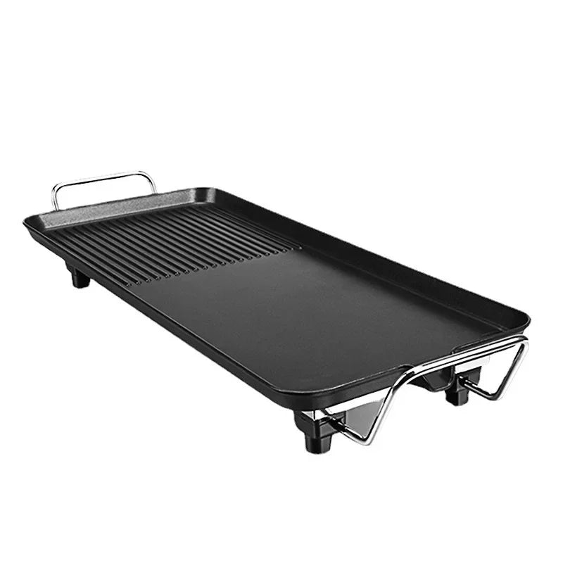 New Smokeless Non-stick Electric Roasting Pan Korean Household Multifunctional Electric Roasting Oven Portable Roasting.