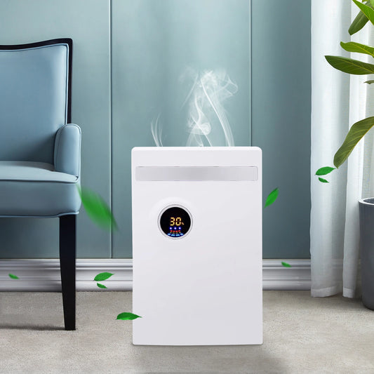 220V Dehumidifier Portable Air Dryer Machine Bedroom Bedroom Moisture Absorption Drying w/1.0-2.5 Liters Water Tank.