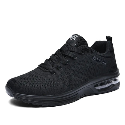 Men Running Shoes Lace Up Sneakers Fashion Lightweight Male Casual Shoes Mesh Walking Tennis Shoe Outdoor Men Shoes Plus Size 47.