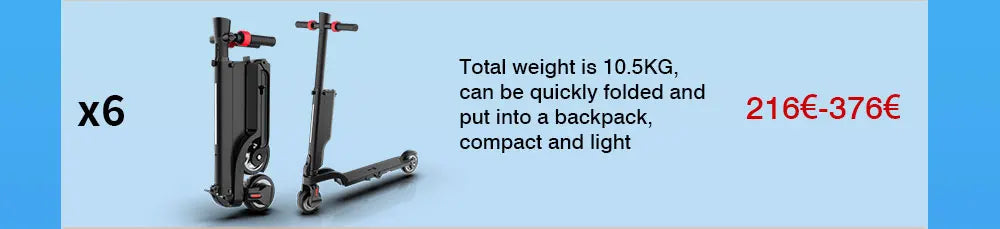 HX X8 Powerful Electric Scooter 350W 10AH 36V Removable battery EScooter Foldable 10.0 inch Wheel Self-Balance E Scooter.