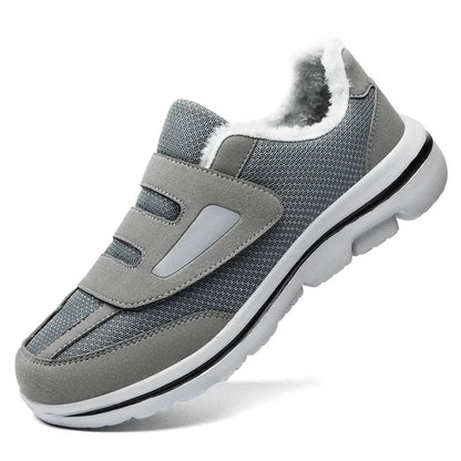 Winter Warm Elderly Shoes With Wide Toe Box Diabetic Shoes For Fat Foot Orthopedics Swollen Feet Thumb Eversion Foot Pain Relif.