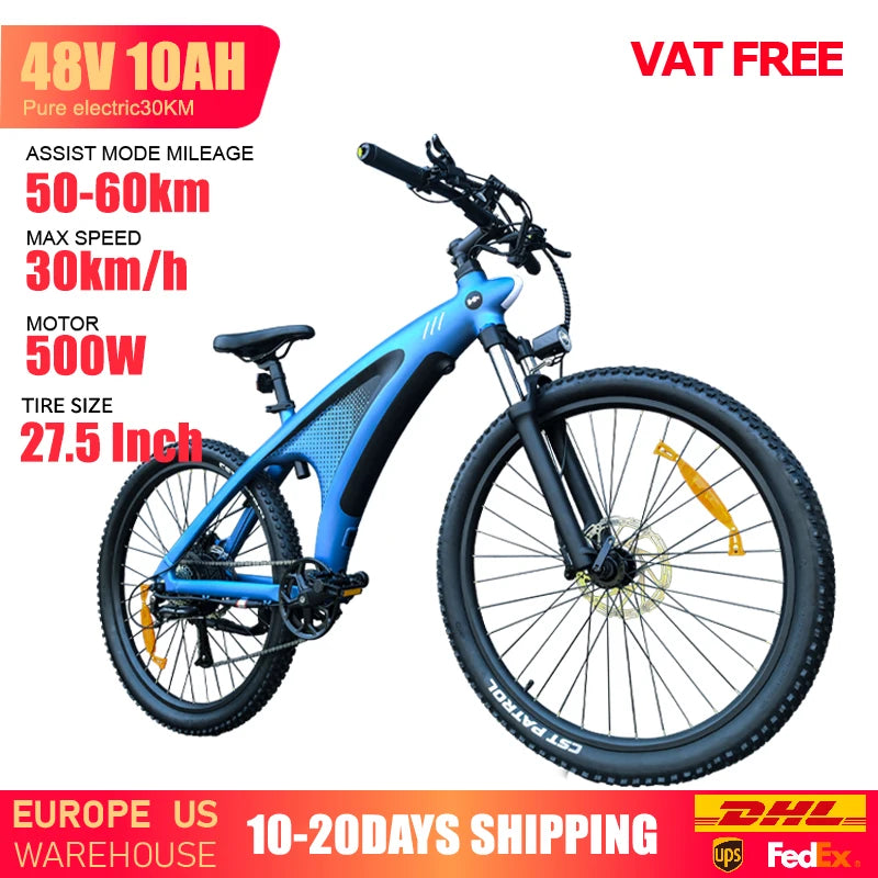 HUANCI Q5 electric bike 2000W electric bikes 27.5 Inch Electric bicycle  48V 20AH  electric e bike Mountain adults ebike fatbike