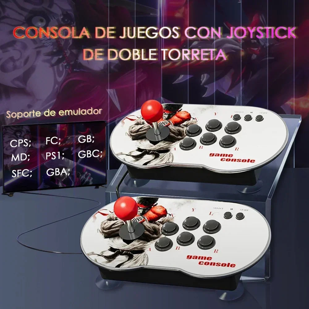 Retro Video Game Console Joystick MT6/M9  Retro Video Game PS1 Double Battle Wireless Controller Console Arcade Game,15000.