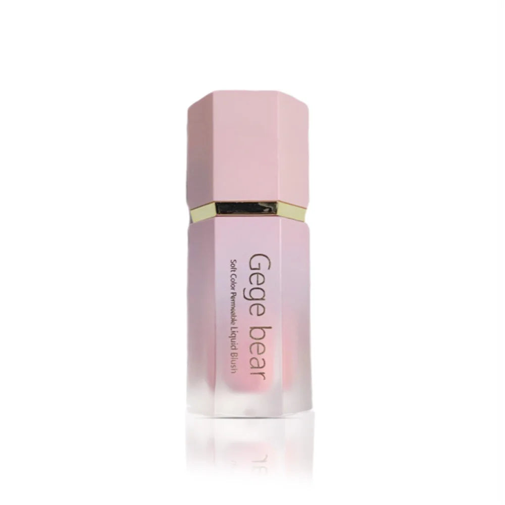 Gege Bear Liquid Blush Cream 6 Colors Smooth Velvet Matte Pink Blusher Natural Easy To Smudge.