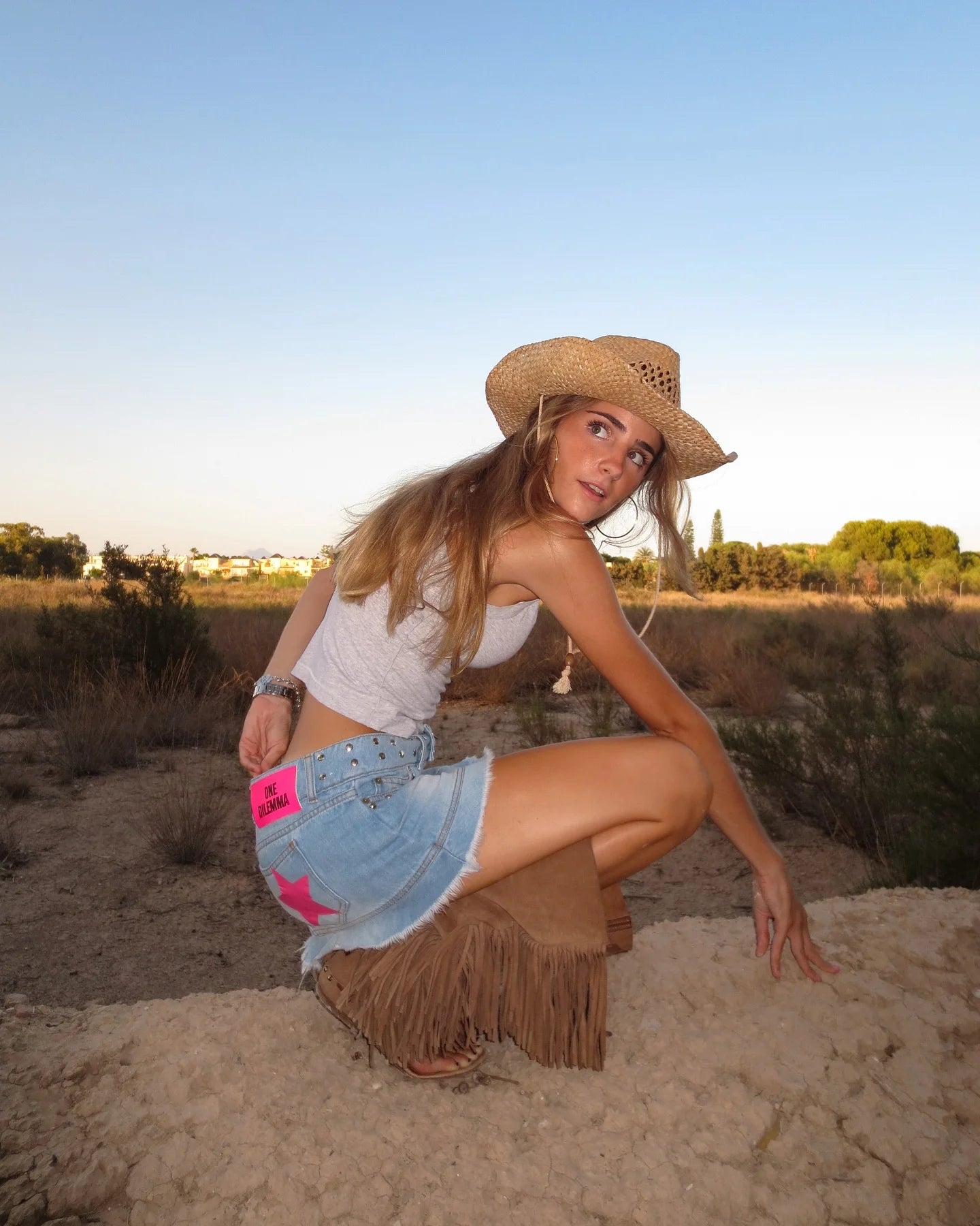 ONE DILEMMA Fashion Printing Shorts Harajuku Y2K Women's clothing Hot Girl Sexy Washed Denim Shorts Low Waist Mini Skirts.