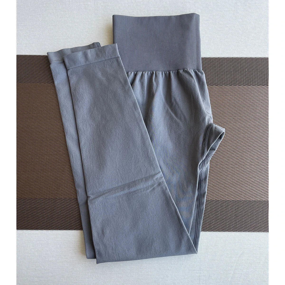 TKITK Solid Leggings Women Seamless Sports  Scrunch Bum Tights cycling shark pants Yoga shorts Gym navigation nv Workout wear