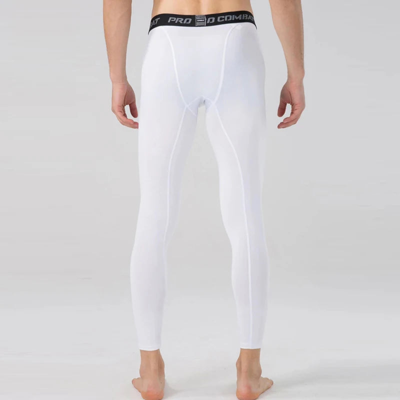 Herren-Kompressionshose, Strumpfhosen, coole, trockene Leggings, Sport-Baselayer-Laufhose, sportliches Training, aktive Shorts