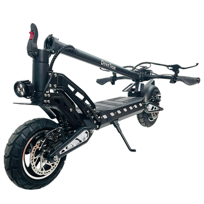 DriveTron DT10 Foldable Adult Electric Scooter, E-Scooter, 50km/h Electric Kick Scooter, 1000W Skateboards, 48V 15.6Ah Kickboard.