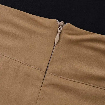 ZANZEA Women High Waist Jupe 2025 Autumn Vintage Office Falda Korean Fashion Pleating Swing Skirt Holiday Loose Solid Maxi Skirt