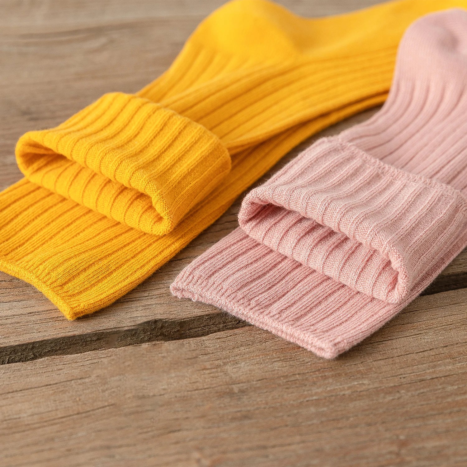 10Pairs Retro Women Cotton Loose Socks Autumn Winter Knitting Solid Color Long Black Pink Korean Japanese Student Girls.
