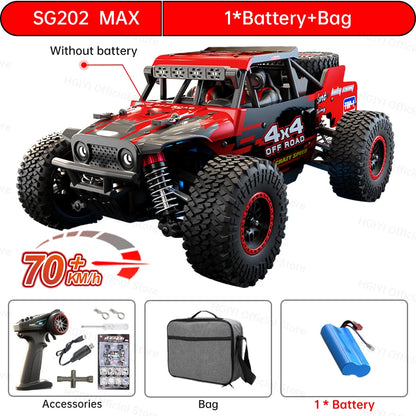 ZLL SG202 MAX/PRO 1:20 High Speed Drift Racing 70KM/H Or 50KM/H Brushless Motor 4WD RC Car Off Road Car Toys for For Kid Gift