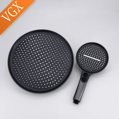 VGX Thermostatic Shower System Set Smart Digital Bathroom Shower Faucet Set Temperature Display Rainlfall Bathroom Shower Set