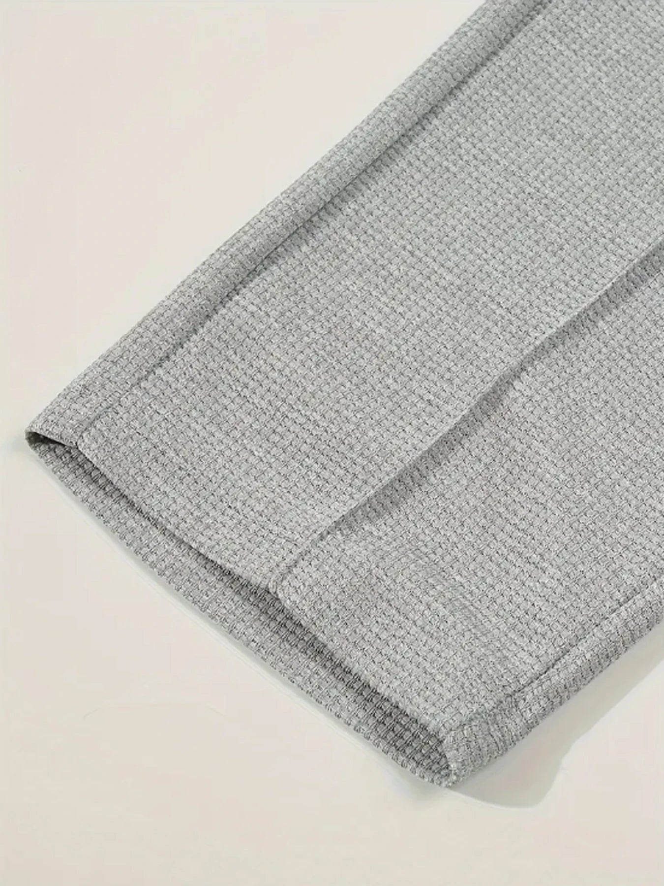 Mens Stylish Waffle Pants - Casual Sports Slim Fit with Adjustable Drawstring Secure Pockets for All Seasons - Perfect Outdoor.